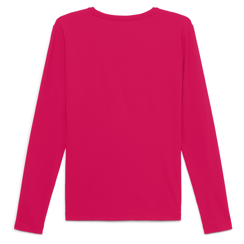 Tommy Hilfiger Women's Paris Studded Logo Long Sleeve T-Shirt - Cherry-1